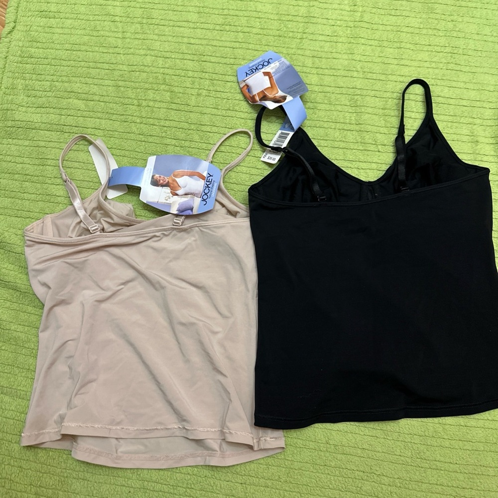 Jockey Shaping Underwire Black and Beige Camisole Set,36C,NWT - Picture 2 of 3